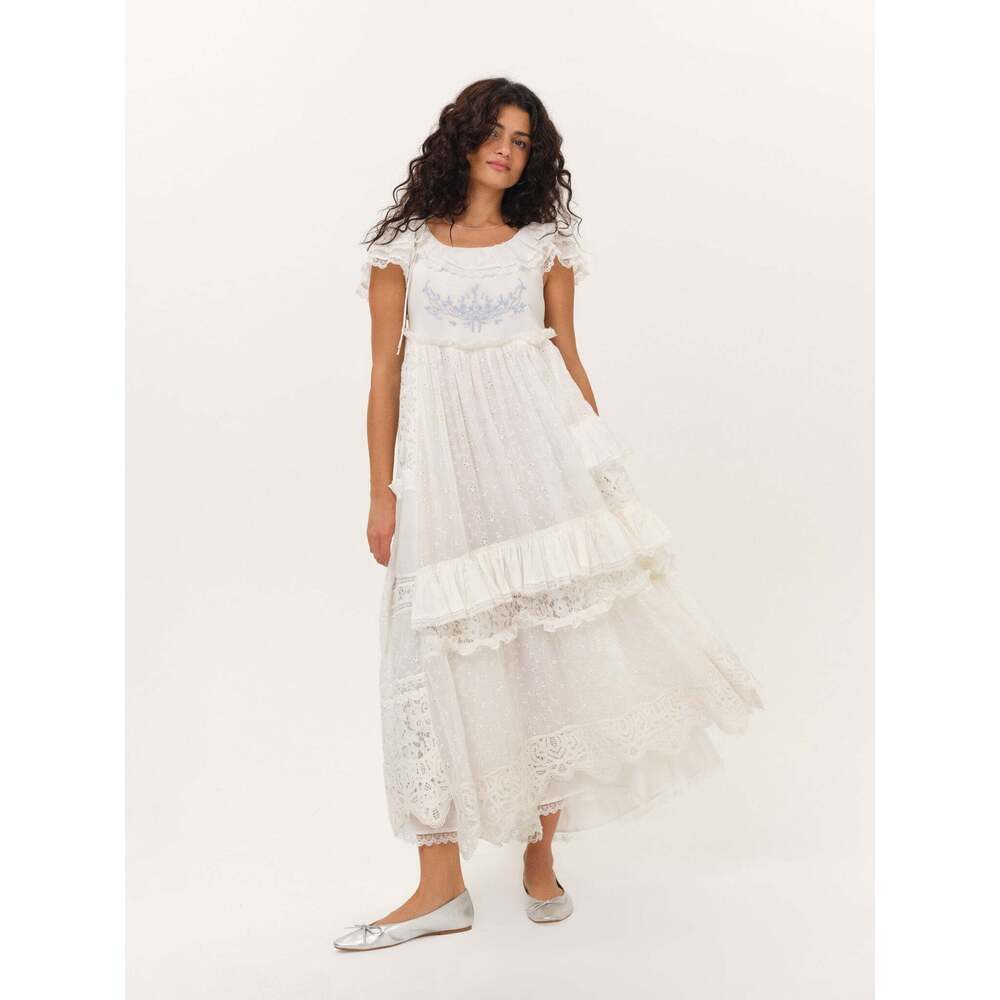 For Love & Lemons Ariel Midi Dress